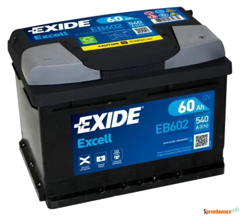Akumulator 60Ah 540A Exide Excell