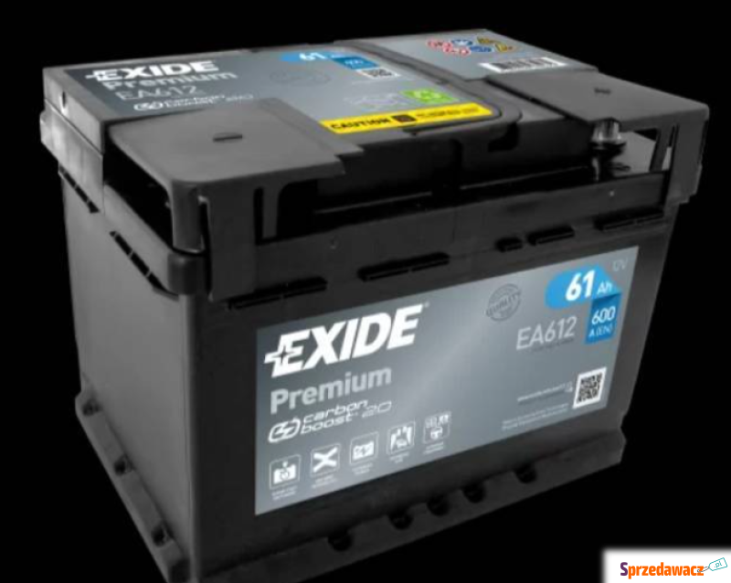 Akumulator 61Ah 600A Exide Premium
