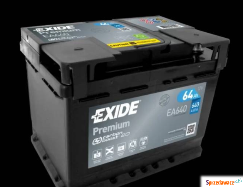 Akumulator 64Ah 640A Exide Premium