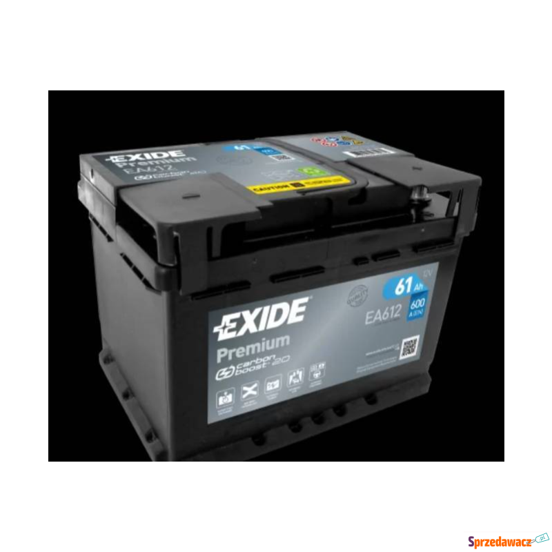 Akumulator 61Ah 600A Exide Premium