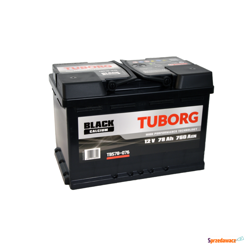 Akumulator Tuborg Black 12V 78Ah...