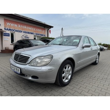 MERCEDES-BENZ S-KLASA W220 3.2B! NISKI PRZEBIEG!