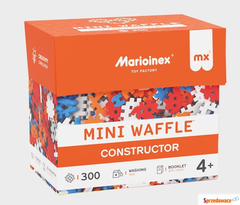 Klocki konstrukcyjne mini wafle. - Klocki - Świdnica