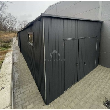 Garaż blaszany 4,5x10m 2x brama uchylna 2x drzwi... - Garaże i wiaty - Bydgoszcz - zdjęcie 2