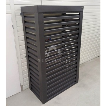 Osłona pompy ciepła 100 x 50 x 210 cm   antracyt... - Pozostała architektura... - Płock - zdjęcie 3