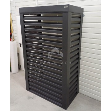 Osłona pompy ciepła 100 x 50 x 210 cm   antracyt... - Pozostała architektura... - Płock - zdjęcie 2