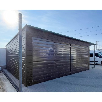 Garaż blaszany 7x6m wiata 1,6m 2x Brama dwusk... - Garaże i wiaty - Płock - zdjęcie 4