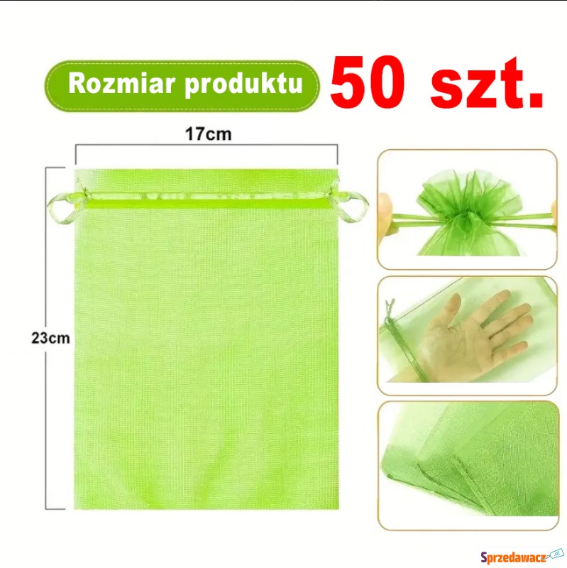 50szt  worki siatka ochrona przed...