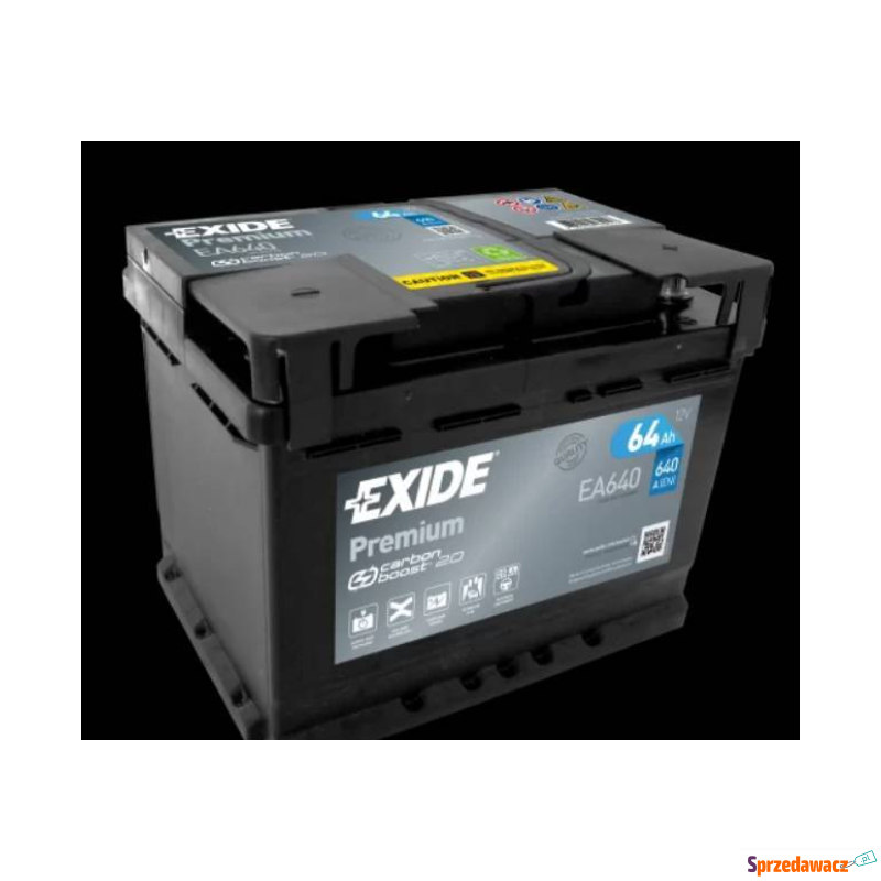 Akumulator 64Ah 640A EN Exide Premium