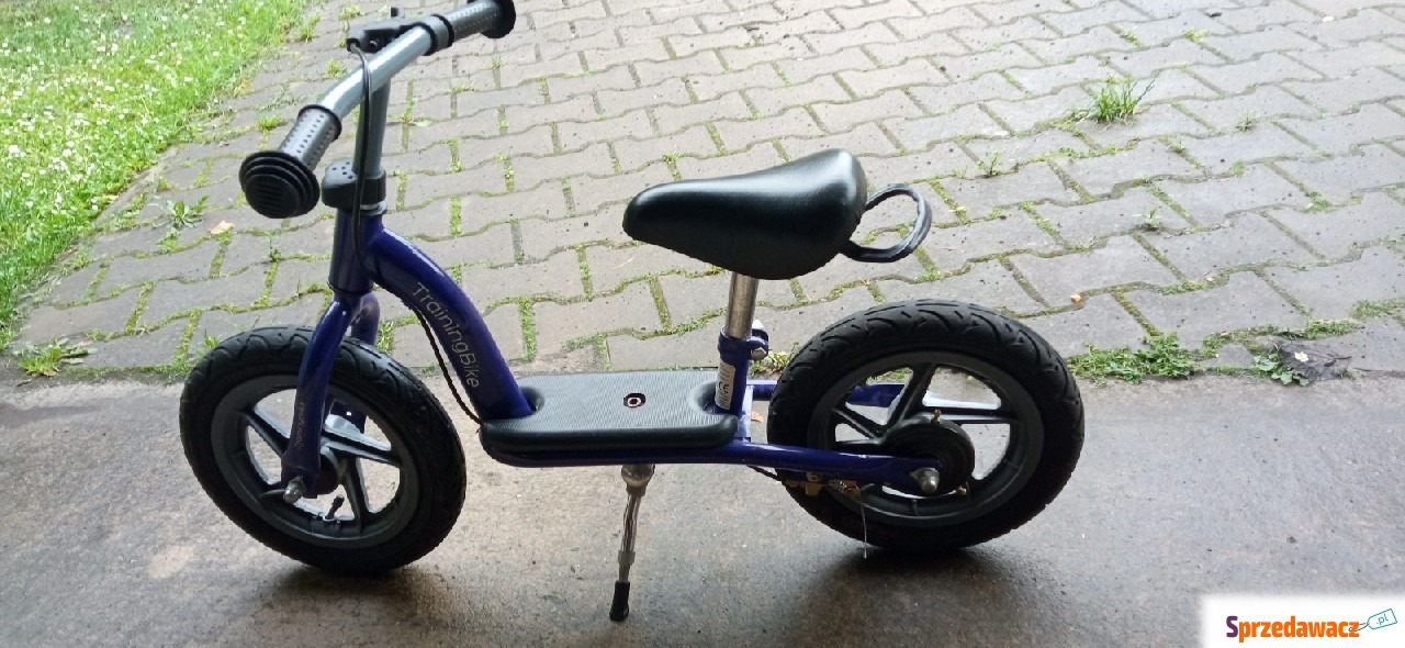 Biegówka z hamulcem i podnóżkom...