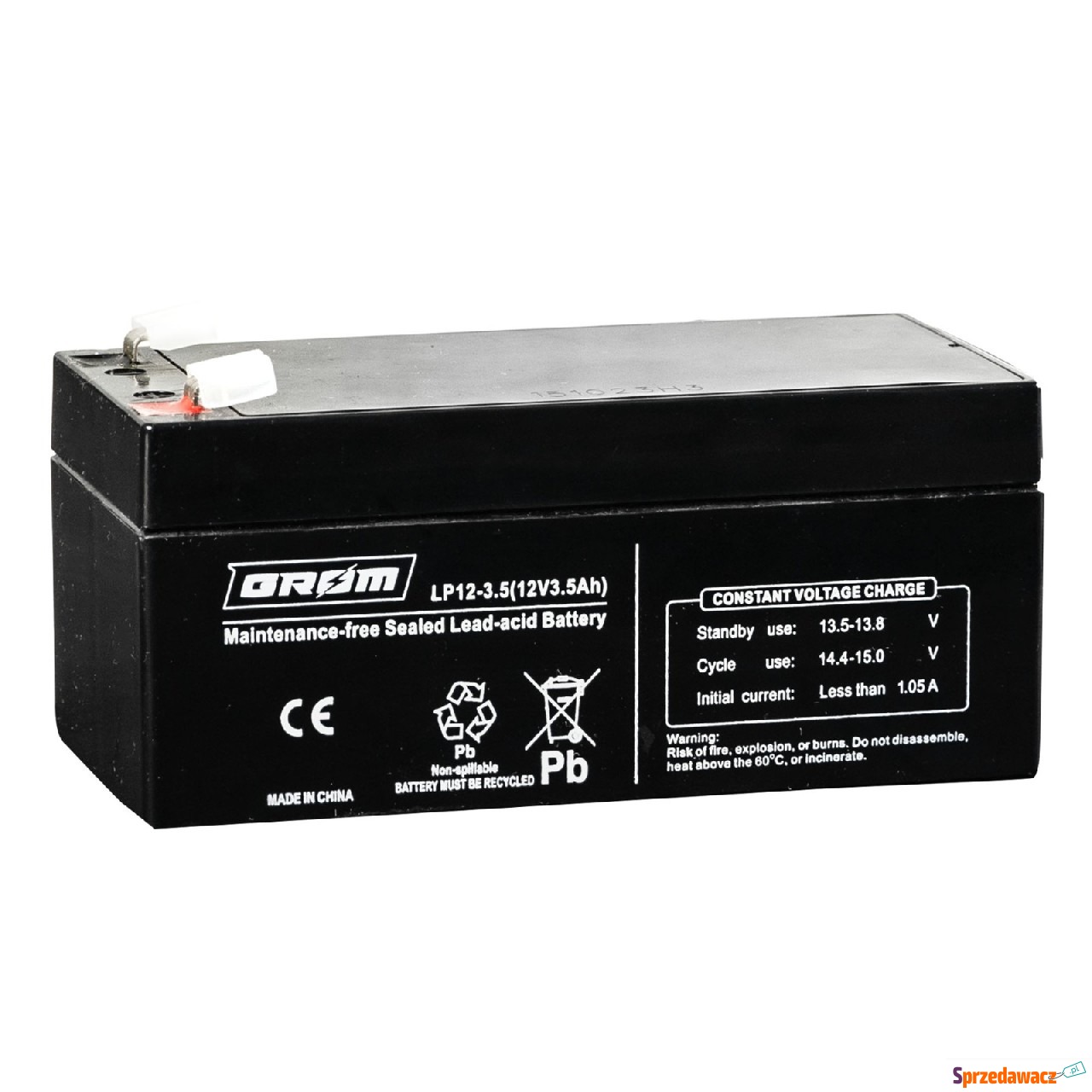 Akumulator 12V 3,5Ah Grom LP12-3,5