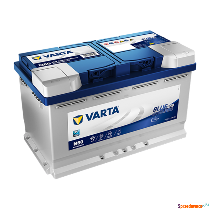 Akumulator Varta N80 Blue Dynamic...