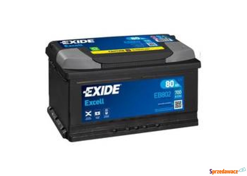 Akumulator 80Ah 700A Exide Excell...