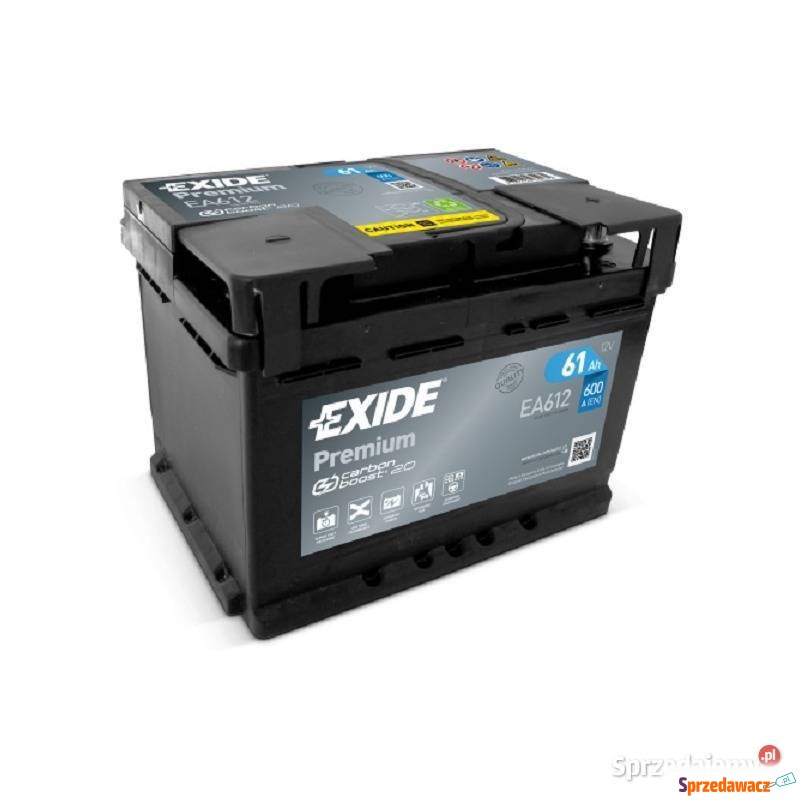 Akumulator 61Ah 600A Exide Premium...