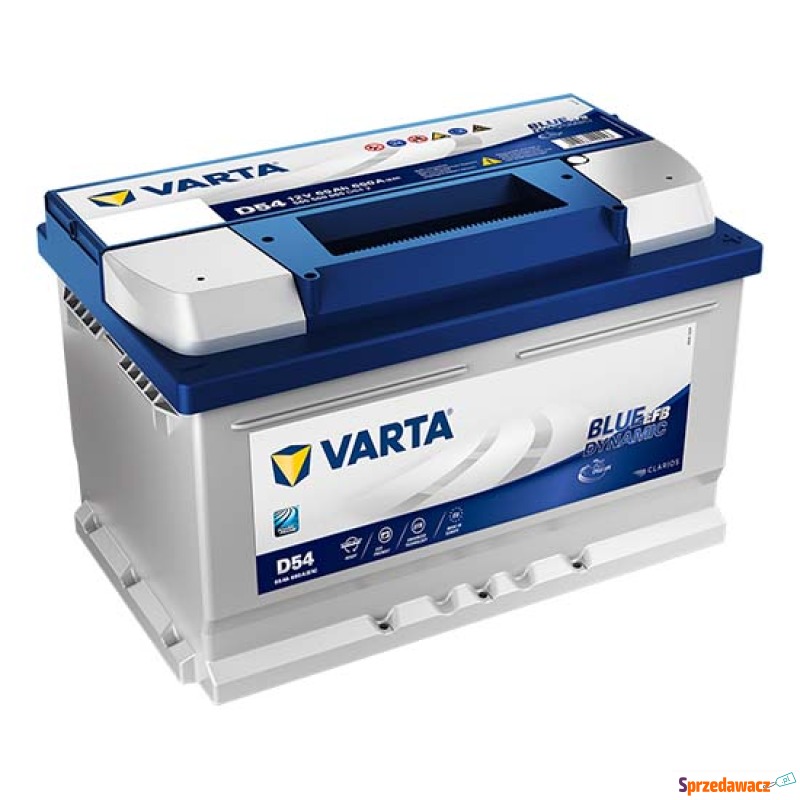 Akumulator Varta Blue Dynamic EFB  D54 65Ah 650A... - Akumulatory - Białystok