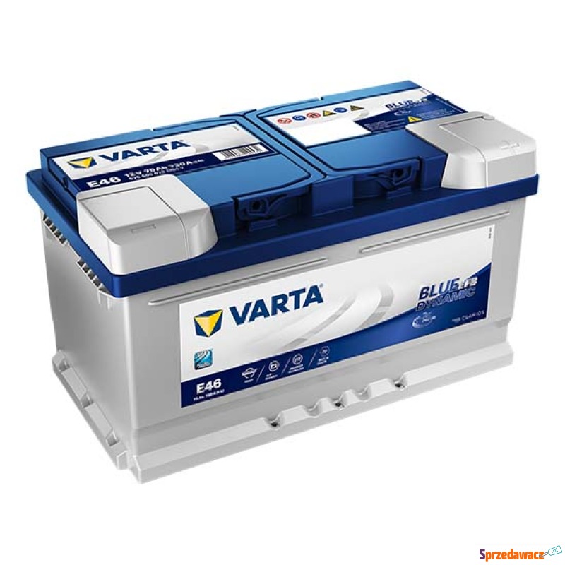 Akumulator Varta Blue Dynamic EFB  E46 75Ah 730A... - Akumulatory - Białystok