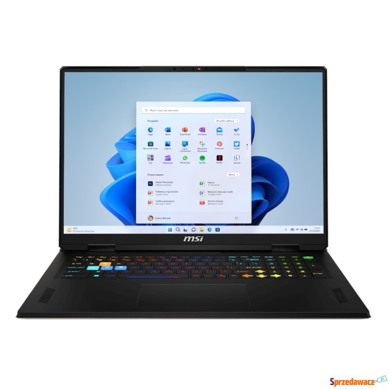 MSI Vector A18 HX A9WHG-070PL - Ryzen 9 9955HX... - Laptopy - Jaworzno