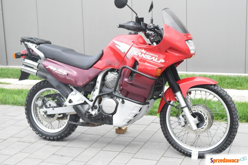 Honda XL - Transalp piękny stan, 2 ręka, dok.... - Motocykle enduro - Śrem