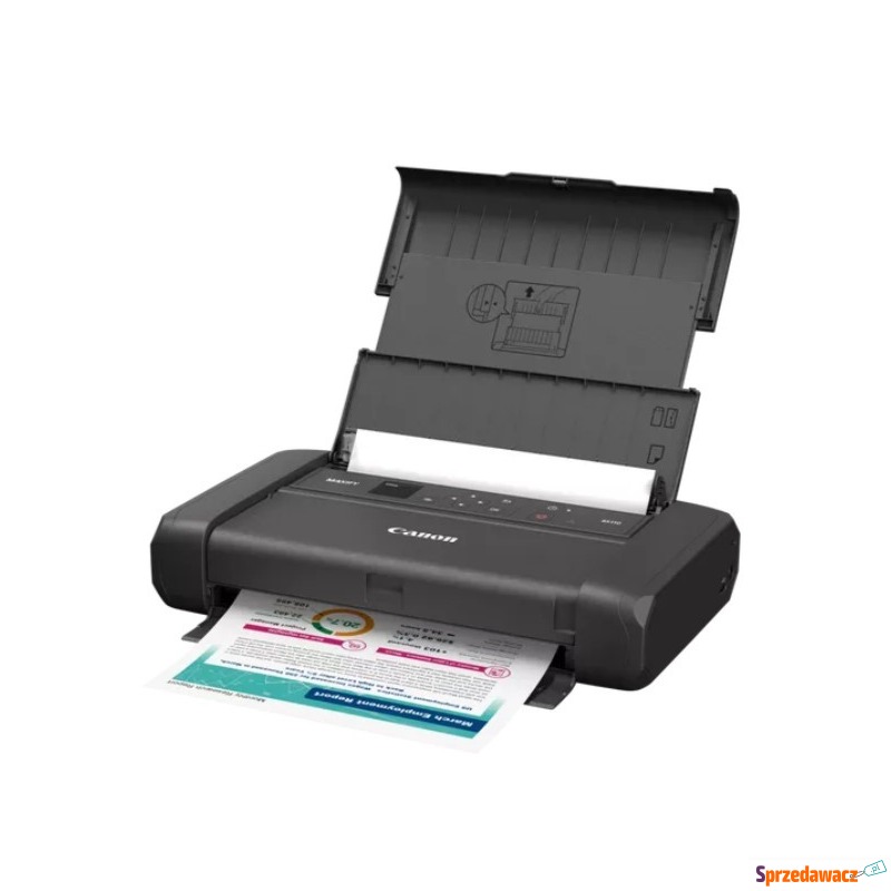 Kolorowa Canon MAXIFY BX110 + akumulator - Drukarki - Brzeg