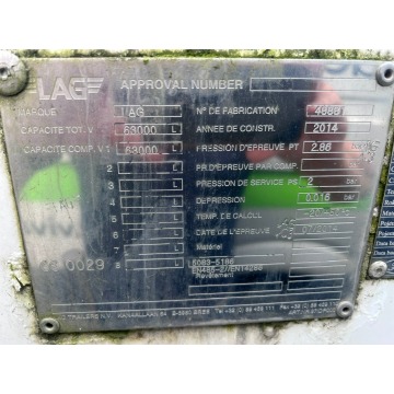 SILOS Lag 03 TI A3 63000L LAG 03-Ti-A3 63000L... - Naczepy ciężarowe - Margonin - zdjęcie 5