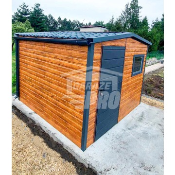Schowek domek ogrodowy 3x4m drzwi okno drewno... - Altany, domki, namioty - Tychy - zdjęcie 3