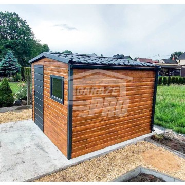 Schowek domek ogrodowy 3x4m drzwi okno drewno... - Altany, domki, namioty - Tychy - zdjęcie 2