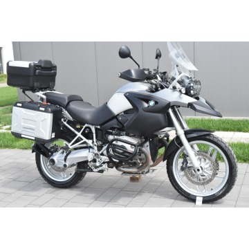 BMW R - 1200 GS oryginalny stan, 3 kufry, wys. szyba, gmole, LED, z DE