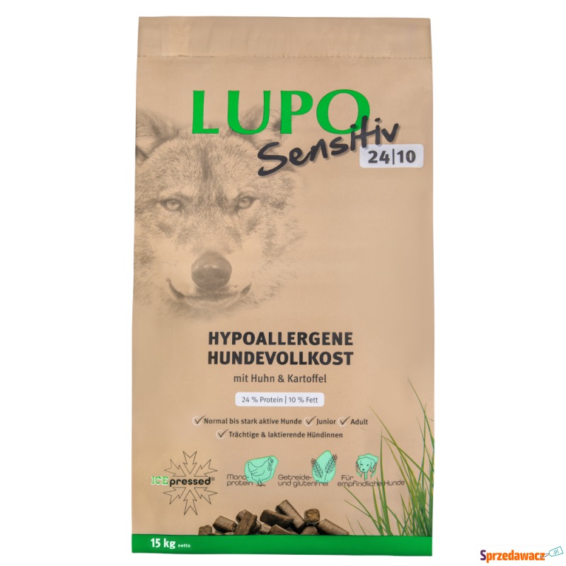 Lupo Sensitiv 24/10 - 15 kg - Karmy dla psów - Łódź