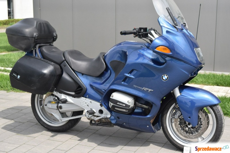 BMW R - 1100 RT ABS oryginalny stan, 3 kfury,... - Motocykle szosowo -... - Śrem