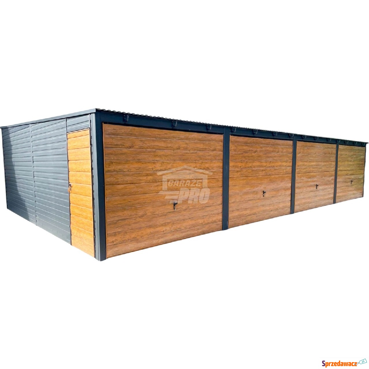 Rząd garaży Garaż blaszany 12x6m...