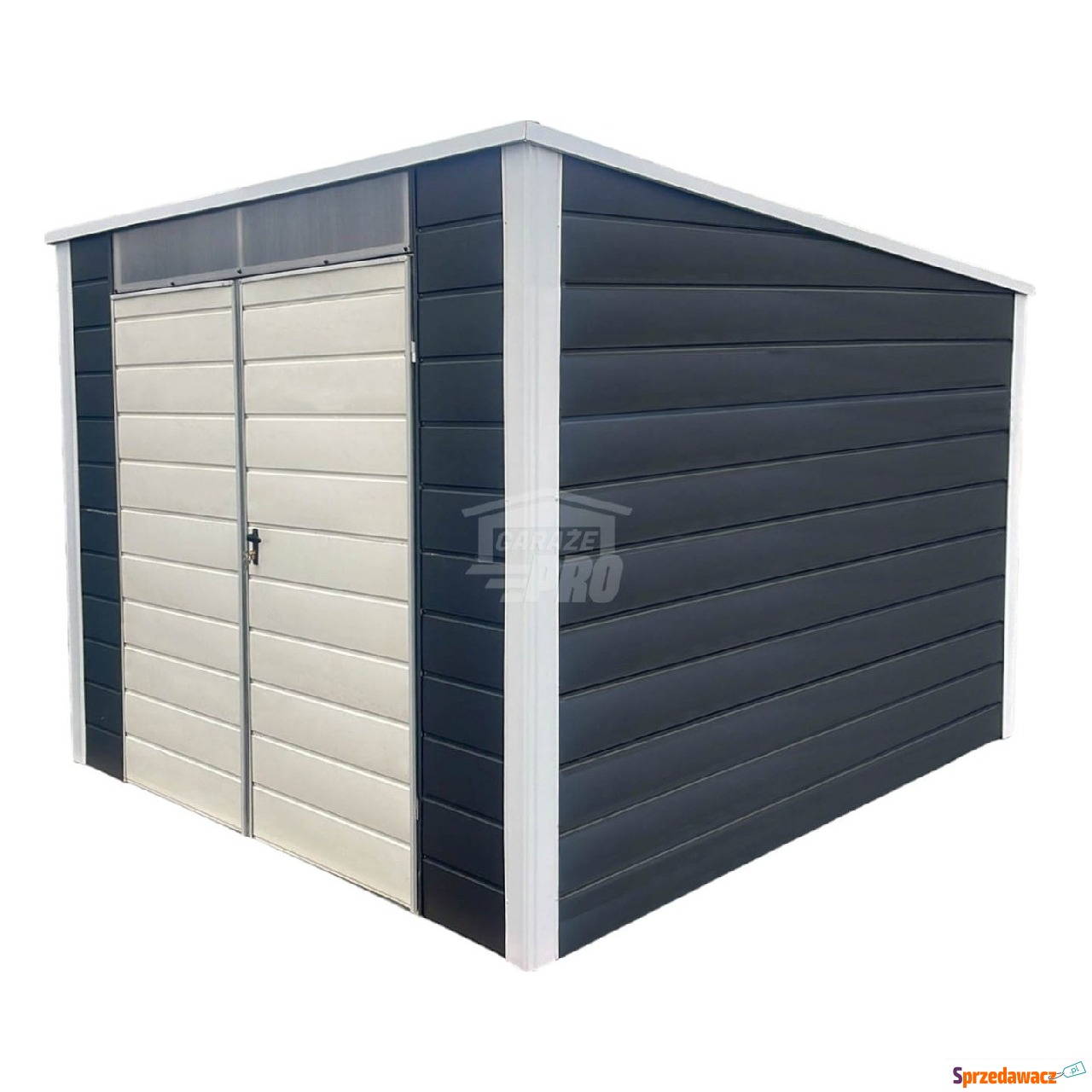 Schowek domek ogrodowy 2,5x3m brama...