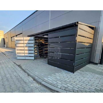 Wiata śmietnikowa Schowek 4x2m Brama Zabudowany... - Pozostała architektura... - Morąg - zdjęcie 2