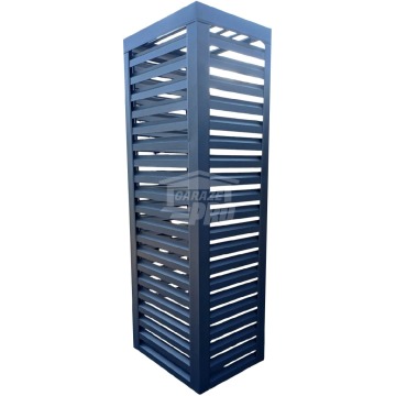 Osłona pompy ciepła 70x50x200 cm antracyt Zabudowa GP500