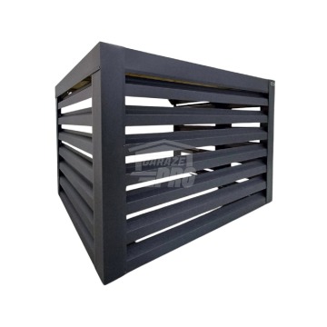 Osłona pompy ciepła 100x60x70 cm antracyt Zabudowa GP504