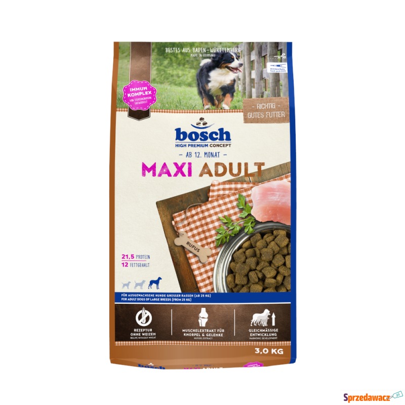 bosch Adult Maxi, drób - 3 kg - Karmy dla psów - Białystok
