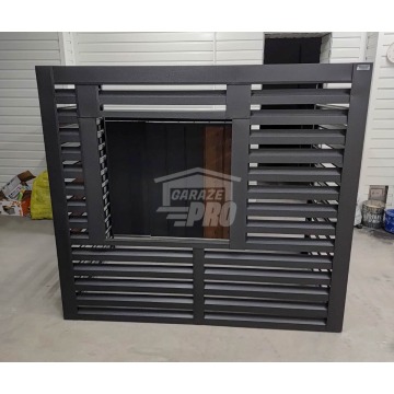 Osłona Pompy Ciepła 120x60x150cm Antracyt Zab... - Altany, domki, namioty - Tarnów - zdjęcie 4