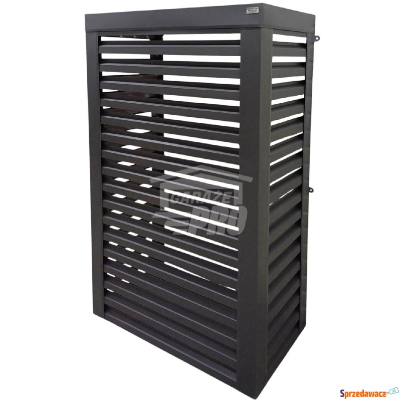 Osłona pompy ciepła  100 x 50 x 210 cm  antracyt... - Pozostała architektura... - Kielce