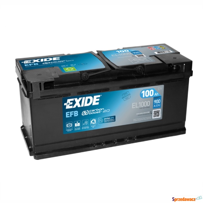 Akumulator 100Ah 900A Exide Start Stop EFB - Akumulatory - Racibórz