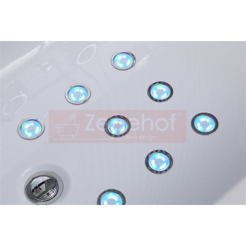 Wanna z hydromasażem EBX-802 prostokątna 170c... - Wanny - Grabówka - zdjęcie 4