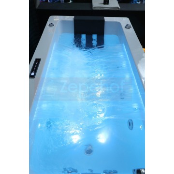 Wanna z hydromasażem EB-033 prostokątna 170cm... - Wanny - Grabówka - zdjęcie 10