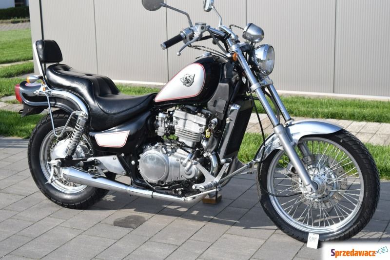 Kawasaki EN - 500 oryginalny stan, dodatki, dok.... - Motocykle cruiser - Śrem