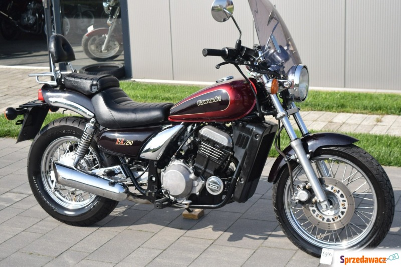 Kawasaki EL - 250 Eliminator oryginalny stan,... - Motocykle cruiser - Śrem