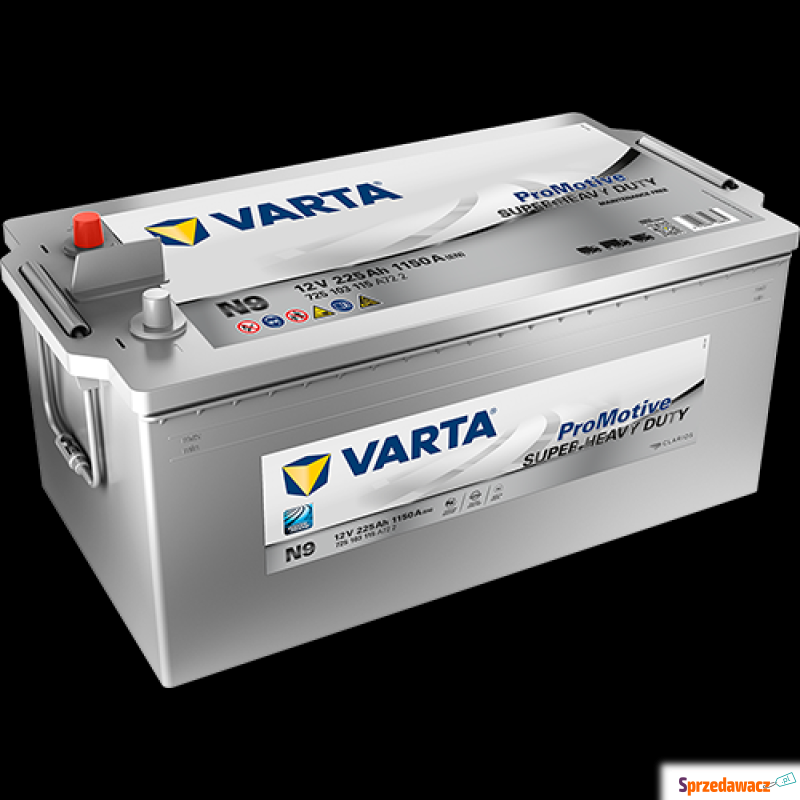 Akumulator 225Ah 1150A  N9 VARTA - Akumulatory - Racibórz