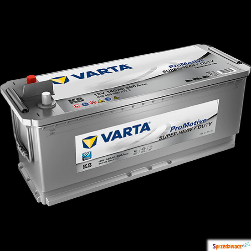 Akumulator 140Ah 800A VARTA K8 - Akumulatory - Racibórz