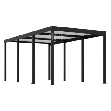 CarPort Premium - Wiata samochodowa 3x5 Antracyt - TS1038