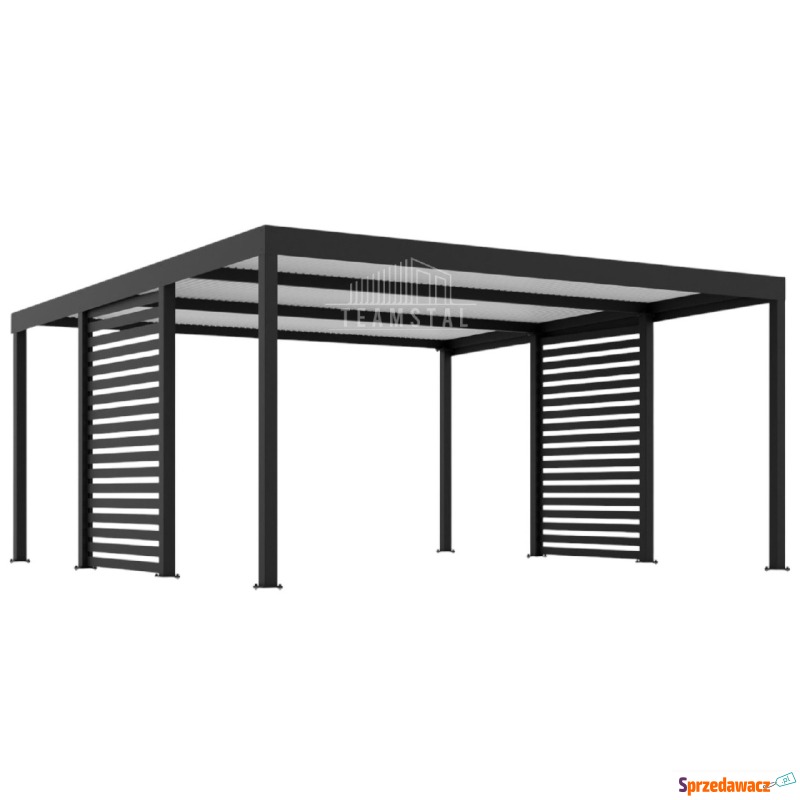 CarPort Premium - Wiata samochodowa 5x5 Antracyt... - Garaże i wiaty - Braniewo