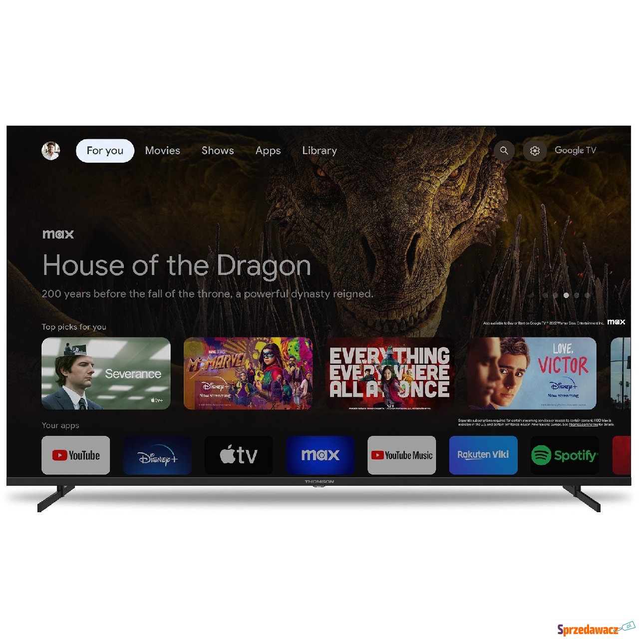 Telewizor Thomson 65UG4S14 LED...