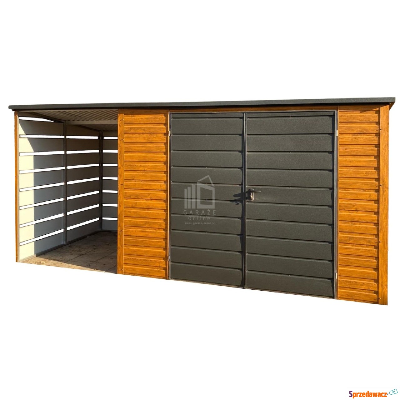 Schowek Domek Ogrodowy 3x2m + wiata...
