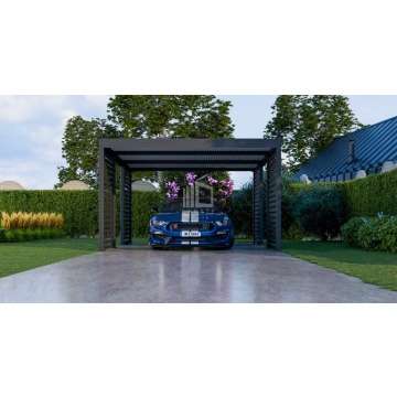 CarPort Premium - Wiata samochodowa 4x5 Antracyt... - Garaże i wiaty - Bydgoszcz - zdjęcie 4