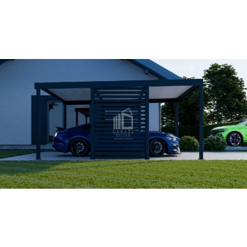CarPort Premium - Wiata samochodowa 5x5 Antracyt... - Garaże i wiaty - Płock - zdjęcie 4